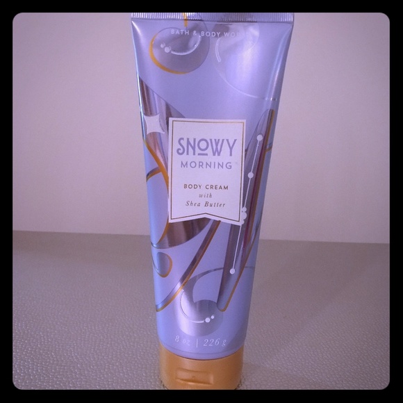 Bath & Body Works Other - Bath & Body Works Snowy Morning Body Cream